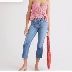 NWT - J Crew Billie Demi Boot Crop - 26